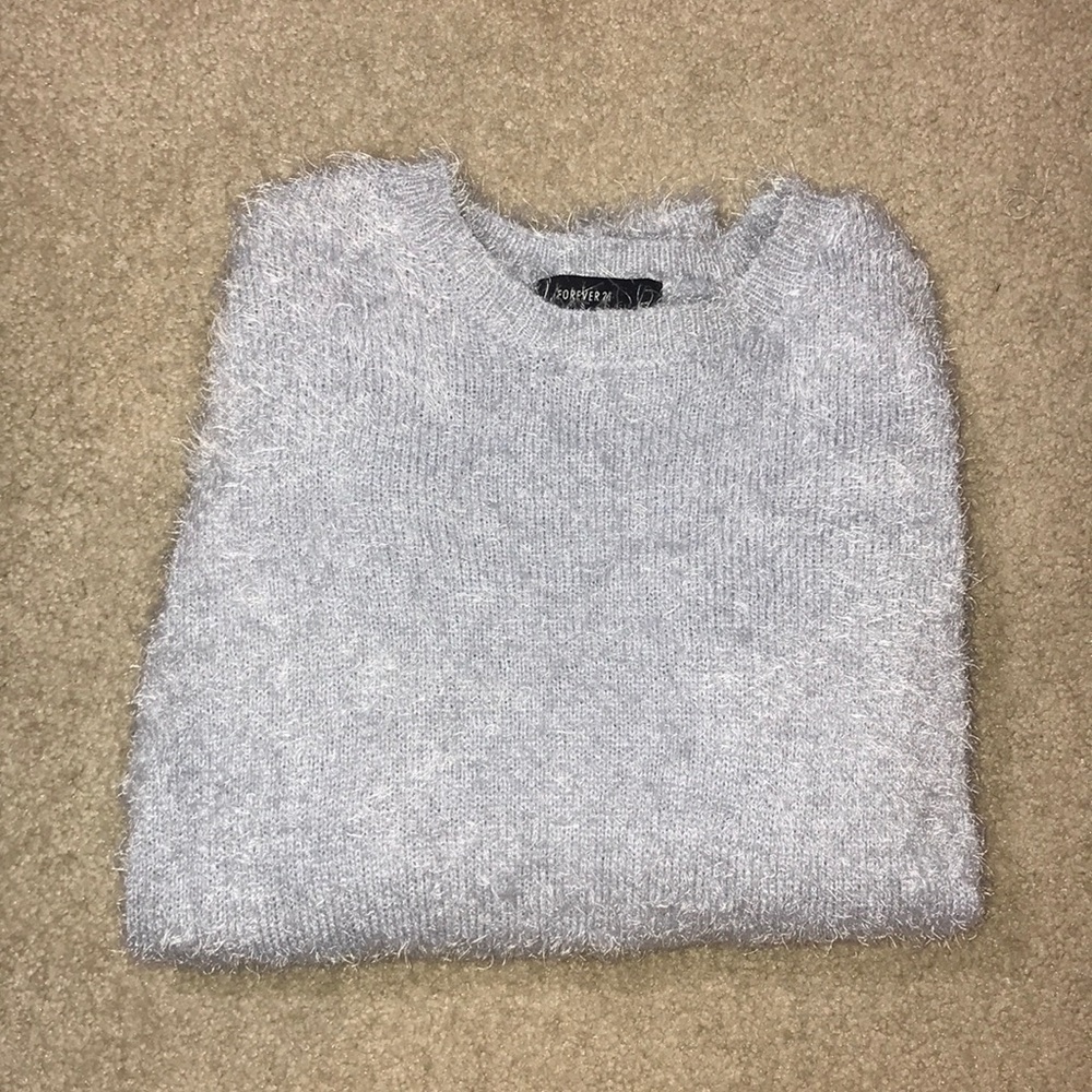Fuzzy sweater